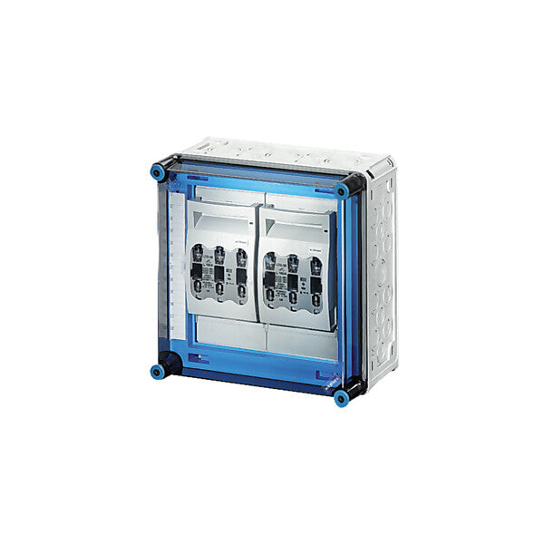 Hensel Mi-NH-Si.lasttrenn-Gehäuse 2x3xNH00, 400A 5pol. Mi 6266